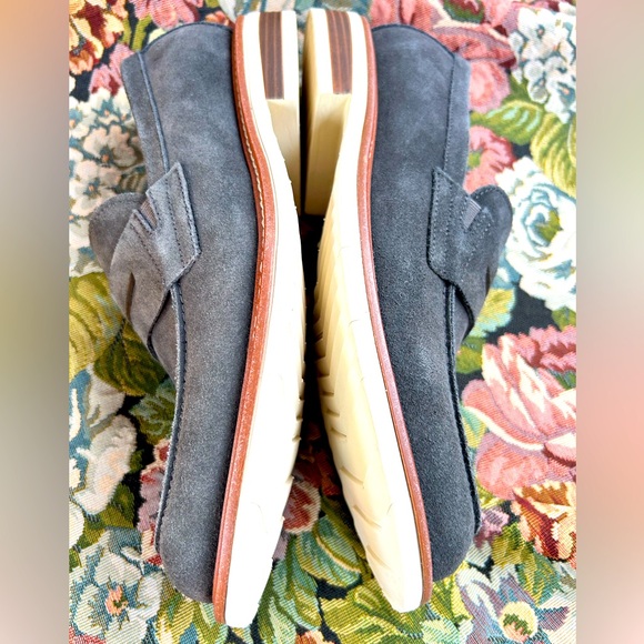 Kenneth Cole Reaction Klay Flex Penny Gray Suede Men's Loafers NWOT - Picture 3 of 9